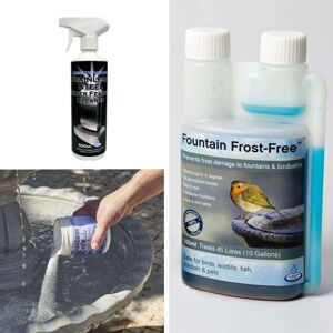 Primrose 12 Months Stainless Steel Water Feature Treatment Pack Multicolor Primrose 12 Months Stainless Steel Water Feature Treatment Pack Multicolor