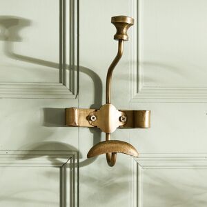 Dibor Vintage Style Duke Antique Brass Metal Single Coat Holder Wall Hooks in Gold Size: Medium Gold M Dibor Vintage Style Duke Antique Brass Metal Single Coat Holder Wall Hooks in Gold Size: Medium Gold M