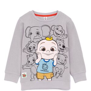 Cocomelon Multi-Character Placement Print Toddler Grey Sweatshirt Size: 12-18 m Grey 12-18 m Cocomelon Multi-Character Placement Print Toddler Grey Sweatshirt Size: 12-18 m Grey 12-18 m