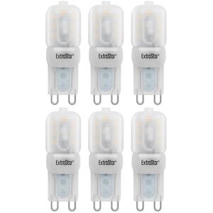 ExtraStar 2.5W Mini G9 Bulb LED Chandelier Light Cooker Hood Bulbs Warm White 3000K 6 pcs in Yellow Yellow ExtraStar 2.5W Mini G9 Bulb LED Chandelier Light Cooker Hood Bulbs Warm White 3000K 6 pcs in Yellow Yellow