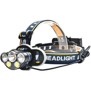 ExtraStar 6 LEDs Headlamp Torch headlight, 18650 Rechargeable Batteries Included, 8 MODES, Bike, Fishing & outdoor activities Multicolor ExtraStar 6 LEDs Headlamp Torch headlight, 18650 Rechargeable Batteries Included, 8 MODES, Bike, Fishing & outdoor activities Multicolor