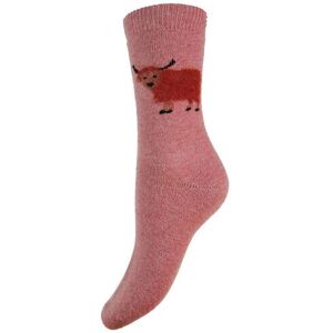 Gemjar Women's Thick Wool Blend Socks UK 4-7 Highland Cow in Pink Pink 4-7 Gemjar Women's Thick Wool Blend Socks UK 4-7 Highland Cow in Pink Pink 4-7