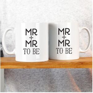 Afewhometruths Men's Engagement Gift Mug Matching Set Of Two Mr & Mr To Be in White White Afewhometruths Men's Engagement Gift Mug Matching Set Of Two Mr & Mr To Be in White White
