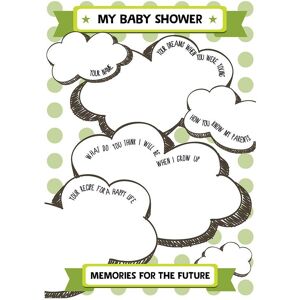 Afewhometruths Baby Shower Party A6 Activity Cards - Pack of 10 in Green Size: 10 Pack Green 10 Pack Afewhometruths Baby Shower Party A6 Activity Cards - Pack of 10 in Green Size: 10 Pack Green 10 Pack