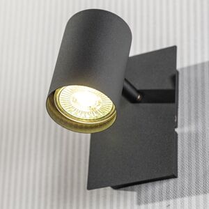 CGC Lighting 'Veneto' Black Single GU10 Ceiling Spotlight Adjustable Black CGC Lighting 'Veneto' Black Single GU10 Ceiling Spotlight Adjustable Black