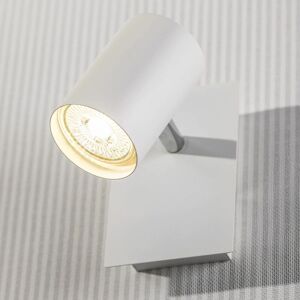 CGC Lighting 'Veneto' White Single GU10 Ceiling Spotlight Adjustable White CGC Lighting 'Veneto' White Single GU10 Ceiling Spotlight Adjustable White