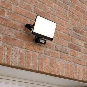 CGC Lighting 'Parry' 50W LED PIR Motion Sensor Floodlight Black Body with Full Front White Opal Diffuser 4500lm 4000k Black CGC Lighting 'Parry' 50W LED PIR Motion Sensor Floodlight Black Body with Full Front White Opal Diffuser 4500lm 4000k Black