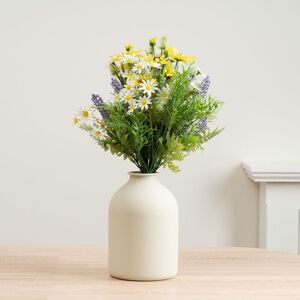 Scottish Everlastings Ltd 52cm Mixed Floral Bouquet in Yellow Yellow Scottish Everlastings Ltd 52cm Mixed Floral Bouquet in Yellow Yellow