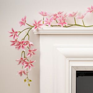 Scottish Everlastings Ltd 115cm Magnolia Star Flower Garland Pink Pack 2 Pink Scottish Everlastings Ltd 115cm Magnolia Star Flower Garland Pink Pack 2 Pink