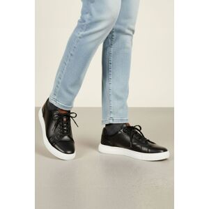 Amen Shoes Men's Cavan Leather Cup Sole Trainers in Black Size: 10 Black 10 Amen Shoes Men's Cavan Leather Cup Sole Trainers in Black Size: 10 Black 10