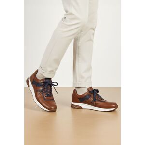 Amen Shoes Men's Cameron Leather Dress Trainers in Tan Size: 10 Tan 10 Amen Shoes Men's Cameron Leather Dress Trainers in Tan Size: 10 Tan 10