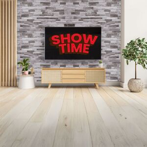 Novecrafto 3D Wall Panels Slim Stone Brick Effect PVC Cladding Panels 96cm x 48cm (6 Sheets) in Grey Size: 96 cm x 48 cm Grey 96 cm x 48 cm Novecrafto 3D Wall Panels Slim Stone Brick Effect PVC Cladding Panels 96cm x 48cm (6 Sheets) in Grey Size: 96 cm x 48 cm Grey 96 cm x 48 cm