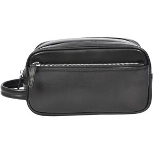 House of Leather Men's Real Leather Toiletries Bag Travel Dopp Kit Organiser Style Oslo Black Size: Small Black Small House of Leather Men's Real Leather Toiletries Bag Travel Dopp Kit Organiser Style Oslo Black Size: Small Black Small