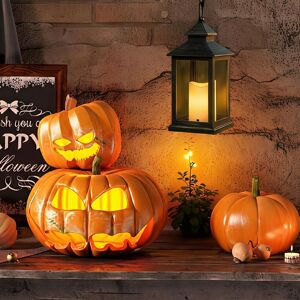 Bright Zeal 2pcs 14' Black Gold Decorative Candle Lanterns Christmas Black Bright Zeal 2pcs 14' Black Gold Decorative Candle Lanterns Christmas Black