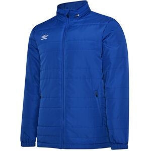 Umbro Boy's Club Essential Bench Jacket in Blue Size: 7-8 Years Blue 7-8 Years Umbro Boy's Club Essential Bench Jacket in Blue Size: 7-8 Years Blue 7-8 Years