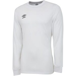 Umbro Club Long-Sleeved Jersey in White Size: 7-8 Years White 7-8 Years Umbro Club Long-Sleeved Jersey in White Size: 7-8 Years White 7-8 Years