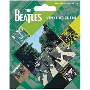The Beatles Vinyl Abbey Road Stickers (Pack of 5) Multicolor The Beatles Vinyl Abbey Road Stickers (Pack of 5) Multicolor