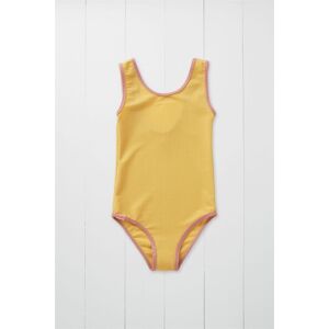 Grass & Air Girl's Ribbed Kids Swimsuit in Mustard Size: 18-24 m Mustard 18-24 m Grass & Air Girl's Ribbed Kids Swimsuit in Mustard Size: 18-24 m Mustard 18-24 m