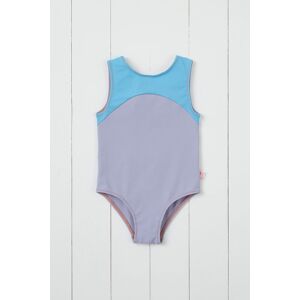 Grass & Air Girl's Ribbed Kids Swimsuit in Lavender Size: 18-24 m Lavender 18-24 m Grass & Air Girl's Ribbed Kids Swimsuit in Lavender Size: 18-24 m Lavender 18-24 m