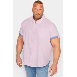 BadRhino Men's Cotton Slub Shirt in Pink Size: 7-8XL Pink 7-8XL BadRhino Men's Cotton Slub Shirt in Pink Size: 7-8XL Pink 7-8XL
