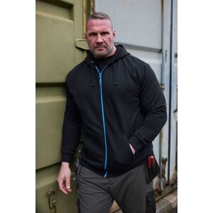 BadRhino Men's Workwear Zip Through Hoodie in Black Size: 3XL Black 3XL BadRhino Men's Workwear Zip Through Hoodie in Black Size: 3XL Black 3XL