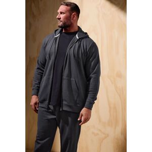 BadRhino Men's Zip Through Diamond Quilted Hoodie in Grey Size: 3XL Grey 3XL BadRhino Men's Zip Through Diamond Quilted Hoodie in Grey Size: 3XL Grey 3XL