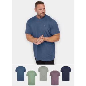 BadRhino Men's 5 Pack Extra Long T-Shirts in Blue Size: 5-6XL Blue 5-6XL BadRhino Men's 5 Pack Extra Long T-Shirts in Blue Size: 5-6XL Blue 5-6XL