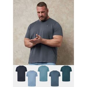 BadRhino Men's 5 Pack Core T-Shirts in Dark Navy Size: 5-6XL Dark Navy 5-6XL BadRhino Men's 5 Pack Core T-Shirts in Dark Navy Size: 5-6XL Dark Navy 5-6XL