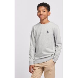 U.S. POLO ASSN. Men's Double Horsemen Sweatshirt in Mid Grey Size: 15-16 Years Mid Grey 15-16 Years U.S. POLO ASSN. Men's Double Horsemen Sweatshirt in Mid Grey Size: 15-16 Years Mid Grey 15-16 Years