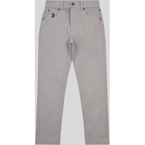 U.S. POLO ASSN. Men's Core 5 Pocket Trouser in Mid Grey Size: 14-15 Years Mid Grey 14-15 Years U.S. POLO ASSN. Men's Core 5 Pocket Trouser in Mid Grey Size: 14-15 Years Mid Grey 14-15 Years