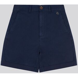 U.S. POLO ASSN. Women's Turn Up Chino Short in Navy Size: XS Navy XS U.S. POLO ASSN. Women's Turn Up Chino Short in Navy Size: XS Navy XS