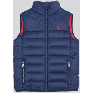 U.S. POLO ASSN. Boy's Panelled Quilted Gilet in Dark Navy Size: 7-8 Years Dark Navy 7-8 Years U.S. POLO ASSN. Boy's Panelled Quilted Gilet in Dark Navy Size: 7-8 Years Dark Navy 7-8 Years