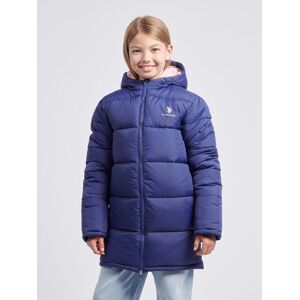 U.S. POLO ASSN. Girl's Longline Puffer Jacket in Dark Blue Size: 10-11 Years Dark Blue 10-11 Years U.S. POLO ASSN. Girl's Longline Puffer Jacket in Dark Blue Size: 10-11 Years Dark Blue 10-11 Years