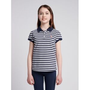 U.S. POLO ASSN. Women's Cap Sleeve Stripe Polo Shirt in Navy Size: 14-15 Years Navy 14-15 Years U.S. POLO ASSN. Women's Cap Sleeve Stripe Polo Shirt in Navy Size: 14-15 Years Navy 14-15 Years