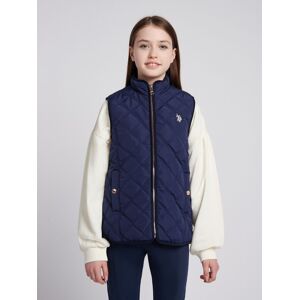 U.S. POLO ASSN. Girl's Hacking Gilet in Navy Size: 10-11 Years Navy 10-11 Years U.S. POLO ASSN. Girl's Hacking Gilet in Navy Size: 10-11 Years Navy 10-11 Years
