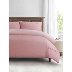 U.S. POLO ASSN. Pure Cotton Chambray Duvet Set in Red Size: Double Red Double U.S. POLO ASSN. Pure Cotton Chambray Duvet Set in Red Size: Double Red Double