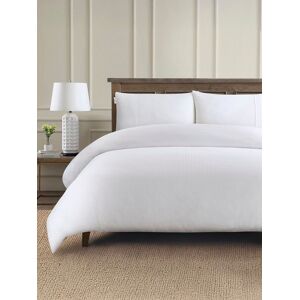 U.S. POLO ASSN. Pure Cotton Dobby Stripe Duvet Set in White Size: Double White Double U.S. POLO ASSN. Pure Cotton Dobby Stripe Duvet Set in White Size: Double White Double