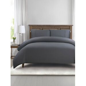 U.S. POLO ASSN. Pure Cotton Dobby Stripe Duvet Set in Dark Grey Size: Double Dark Grey Double U.S. POLO ASSN. Pure Cotton Dobby Stripe Duvet Set in Dark Grey Size: Double Dark Grey Double