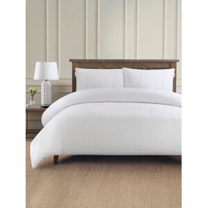 U.S. POLO ASSN. Pure Cotton Jacquard Duvet Set in White Size: Single White Single U.S. POLO ASSN. Pure Cotton Jacquard Duvet Set in White Size: Single White Single
