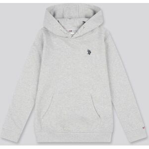 U.S. POLO ASSN. Boy's Double Horsemen Hoodie in Mid Grey Size: 12-13 Years Mid Grey 12-13 Years U.S. POLO ASSN. Boy's Double Horsemen Hoodie in Mid Grey Size: 12-13 Years Mid Grey 12-13 Years