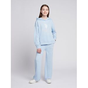 U.S. POLO ASSN. Women's Brushed Back Hoodie & Jogger Set in Baby Blue Size: 14-15 Years Baby Blue 14-15 Years U.S. POLO ASSN. Women's Brushed Back Hoodie & Jogger Set in Baby Blue Size: 14-15 Years Baby Blue 14-15 Years