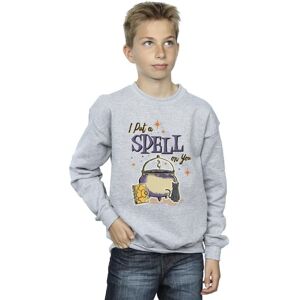 Disney Boy's Hocus Pocus Spell On You Sweatshirt in Grey Size: 12-13 Years Grey 12-13 Years Disney Boy's Hocus Pocus Spell On You Sweatshirt in Grey Size: 12-13 Years Grey 12-13 Years