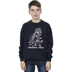 Disney Boy's Lady & The Trump Christmas Hugs Sweatshirt in Navy Size: 3-4 Years Navy 3-4 Years Disney Boy's Lady & The Trump Christmas Hugs Sweatshirt in Navy Size: 3-4 Years Navy 3-4 Years