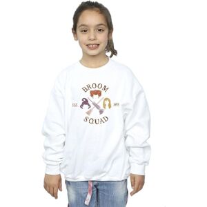 Disney Girl's Hocus Pocus Broom Squad 93 Sweatshirt in White Size: 9 Years White 9 Years Disney Girl's Hocus Pocus Broom Squad 93 Sweatshirt in White Size: 9 Years White 9 Years