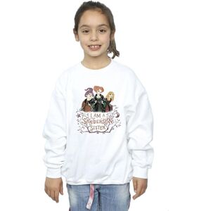 Disney Girl's Hocus Pocus Sanderson Sister Sweatshirt in White Size: 7-8 Years White 7-8 Years Disney Girl's Hocus Pocus Sanderson Sister Sweatshirt in White Size: 7-8 Years White 7-8 Years
