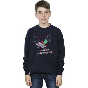 Disney Boy's Lilo & Stitch Angel Merry Everything Sweatshirt in Navy Size: 7-8 Years Navy 7-8 Years Disney Boy's Lilo & Stitch Angel Merry Everything Sweatshirt in Navy Size: 7-8 Years Navy 7-8 Years