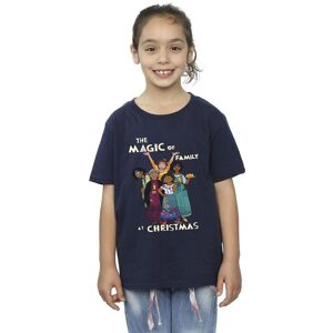 Disney Girl's Encanto Magic Of Family Cotton T-Shirt in Navy Size: 3-4 Years Navy 3-4 Years Disney Girl's Encanto Magic Of Family Cotton T-Shirt in Navy Size: 3-4 Years Navy 3-4 Years