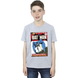 DC Comics Boy's Running Batman Cover T-Shirt in Grey Size: 7-8 Years Grey 7-8 Years DC Comics Boy's Running Batman Cover T-Shirt in Grey Size: 7-8 Years Grey 7-8 Years