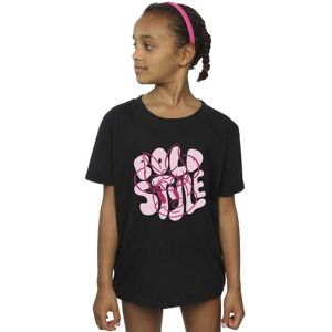 Disney Girl's Minnie Mouse Bold Style Cotton T-Shirt in Black Size: 9 Years Black 9 Years Disney Girl's Minnie Mouse Bold Style Cotton T-Shirt in Black Size: 9 Years Black 9 Years