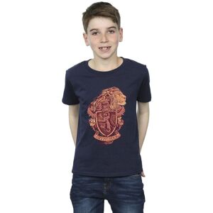 Harry Potter Boy's Gryffindor Sketch Crest T-Shirt in Navy Size: 9 Years Navy 9 Years Harry Potter Boy's Gryffindor Sketch Crest T-Shirt in Navy Size: 9 Years Navy 9 Years